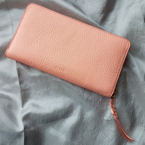 Fossil Handbags - NWT Fossil Coral Large Wallet